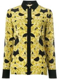 Versace Baroque Print Shirt  at Farfetch